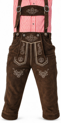 Herren lederhose kniebund - lederhose,