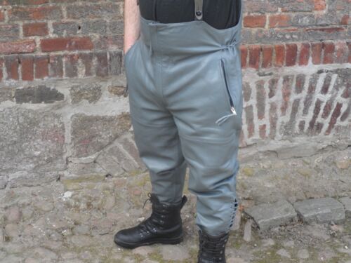 Schnürlederhose herren grau - schnürlederhose,