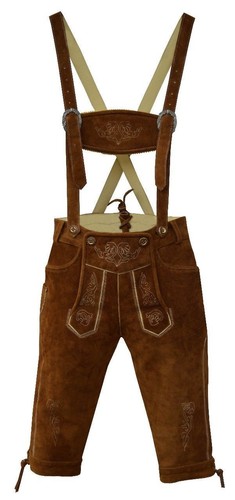 Herren lederhose kniebund - herren,