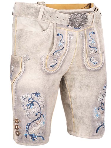 Lederhose kurz fleesensee - lederhose,