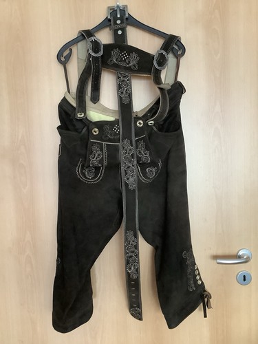 Trachtenlederhose kniebund - trachtenlederhose,