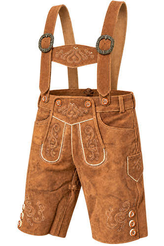 Herren trachtenlederhose kurz - herren,