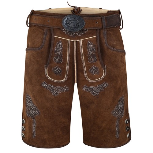 Trachtenlederhose kurz mit - kurz,