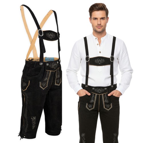 Herren trachtenlederhose mit - herren,