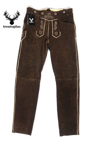 Trachten lederhose lang braun - trachten,