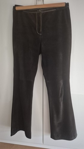 Wildlederhose kaffeebraun - wildlederhose, gr