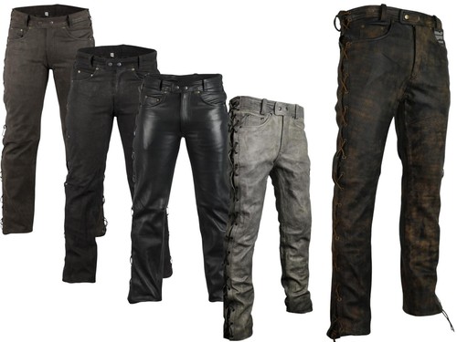 Herren biker lederhose - herren,