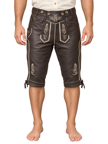 Herren lederhose kniebund - herren,
