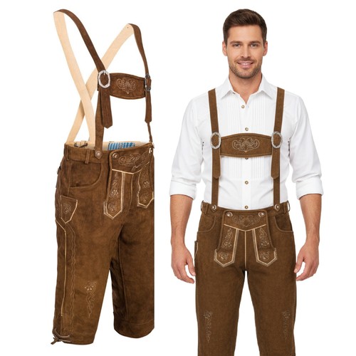Herren trachtenlederhose mit - trachtenlederhose,