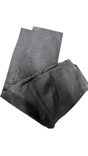 Weiche leder hose grau - leder-hose,