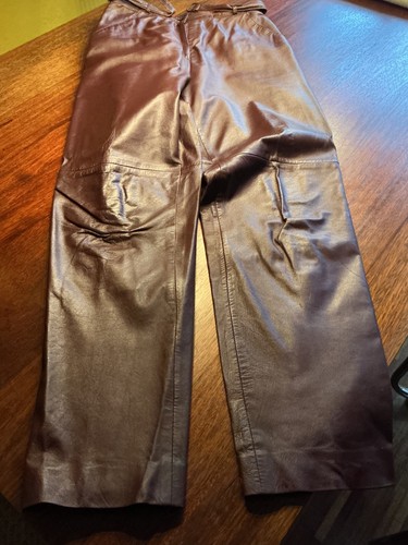 Damenhose aus leder - aus,
