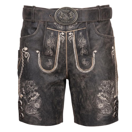Herren lederhose liam kurz - herren,