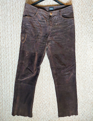 Herren lederhose braun - lederhose,