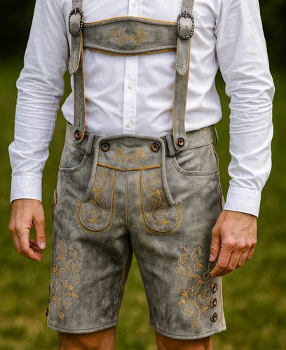 Lederhose rindsleder herren - lederhose,