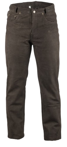 Nubuk braun lederhose - braun,